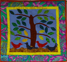 Load image into Gallery viewer, Birds Alighting Under the Tree - Zwazo Yo Anba Pye Bwa /