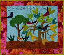 Load image into Gallery viewer, Birds of the Forest - Zwazo Nan Bwa