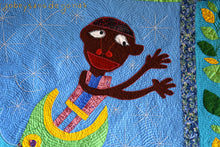 Load image into Gallery viewer, The Disobedience of Jonah - Dezobeysans de Jonas - folk art quilt