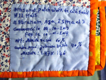 Load image into Gallery viewer, Abraham, Hagar, Ishmael - Abraham, Aga, Ismael - folk art quilt