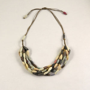 Handmade Bead Statement Necklace