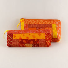 Load image into Gallery viewer, 'Kwilt Fou' Quilted Zipper Pouch Set
