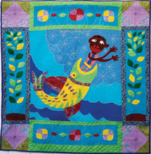 Load image into Gallery viewer, The Disobedience of Jonah - Dezobeysans de Jonas - folk art quilt