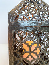 Load image into Gallery viewer, Up-cycled Metal Lantern
