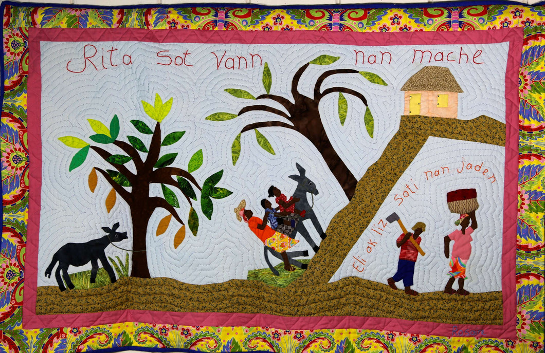 Rita Leaves to Sell at the Market - Rita Sot Vann Nan Mache