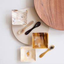 Load image into Gallery viewer, Horn Spice Bowl with Spoon
