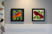 Load image into Gallery viewer, Birds of Hope Framed Mini Quilt #1
