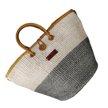 Load image into Gallery viewer, Ash &amp; Ivory Wisdom Handmade Sisal Straw Basket Tote
