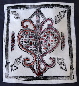 'Erzulie' Heart Cross-Shoulder Bag