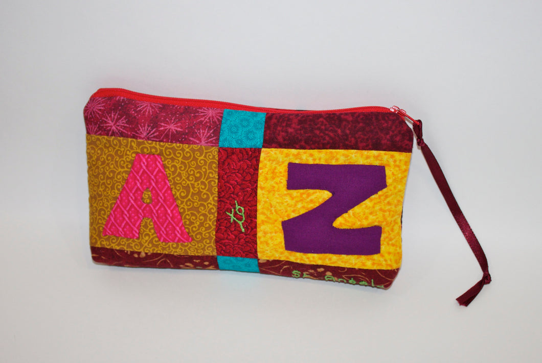 A to Z Pencil Pouch