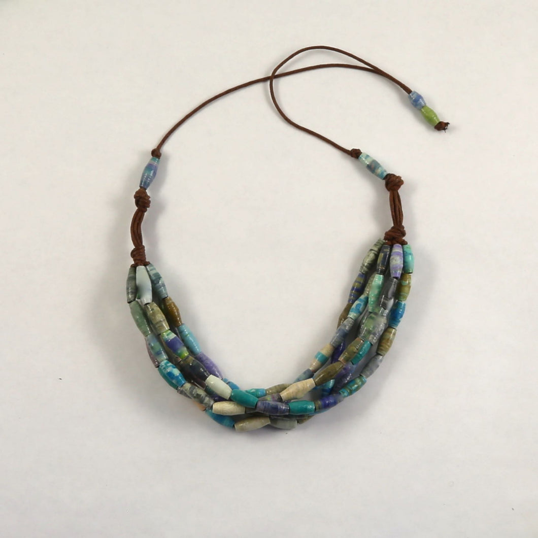 Handmade Bead Statement Necklace