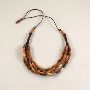 Handmade Bead Statement Necklace