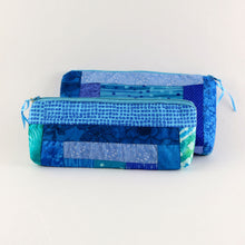 Load image into Gallery viewer, &#39;Kwilt Fou&#39; Quilted Zipper Pouch Set
