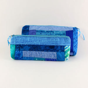 'Kwilt Fou' Quilted Zipper Pouch Set