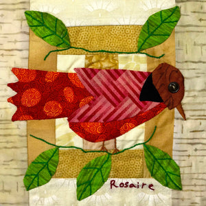 Birds of Hope Framed Mini-Quilt #5