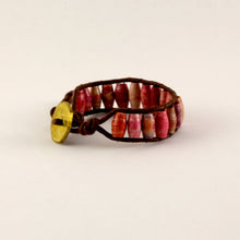Load image into Gallery viewer, Unisex Ladder Bracelet with Haitian Coin Clasp
