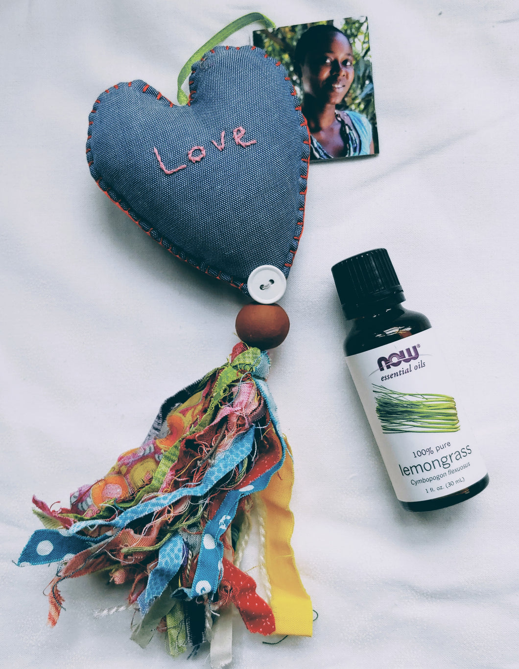 Aromatherapy Tassel Heart